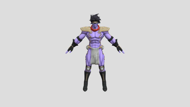 Star Platinum(18 FOLLOWERS SPECIAL) 3D Model