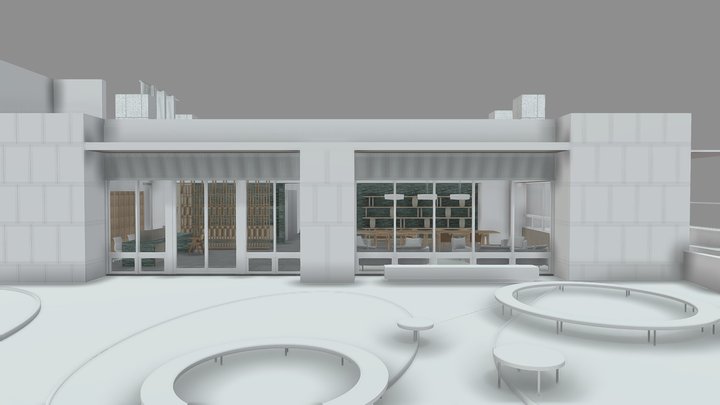 恩博國際(華博廣告)-大進段(惠田南屯案)-門廳交誼廳_1130923 3D Model