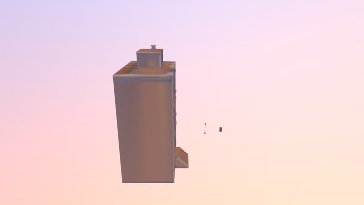 домик 3D Model