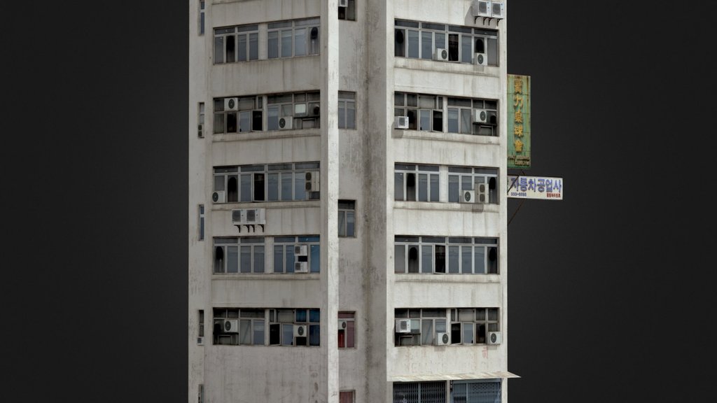 LOW POLY - ASIAN TOWER BLOCK