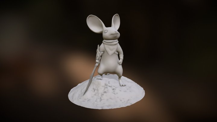 Quill from Polyarc Games "Moss" 3D Model