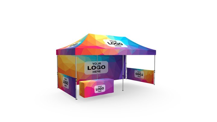 Your Logo Here Packages-Package 20-5 3D Model