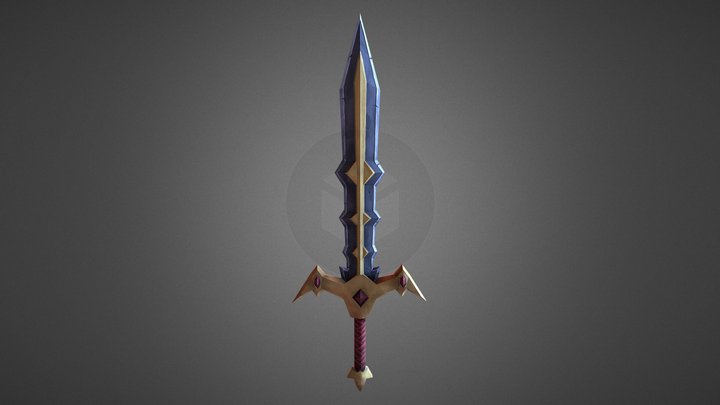 Imperial Sword 3D Model