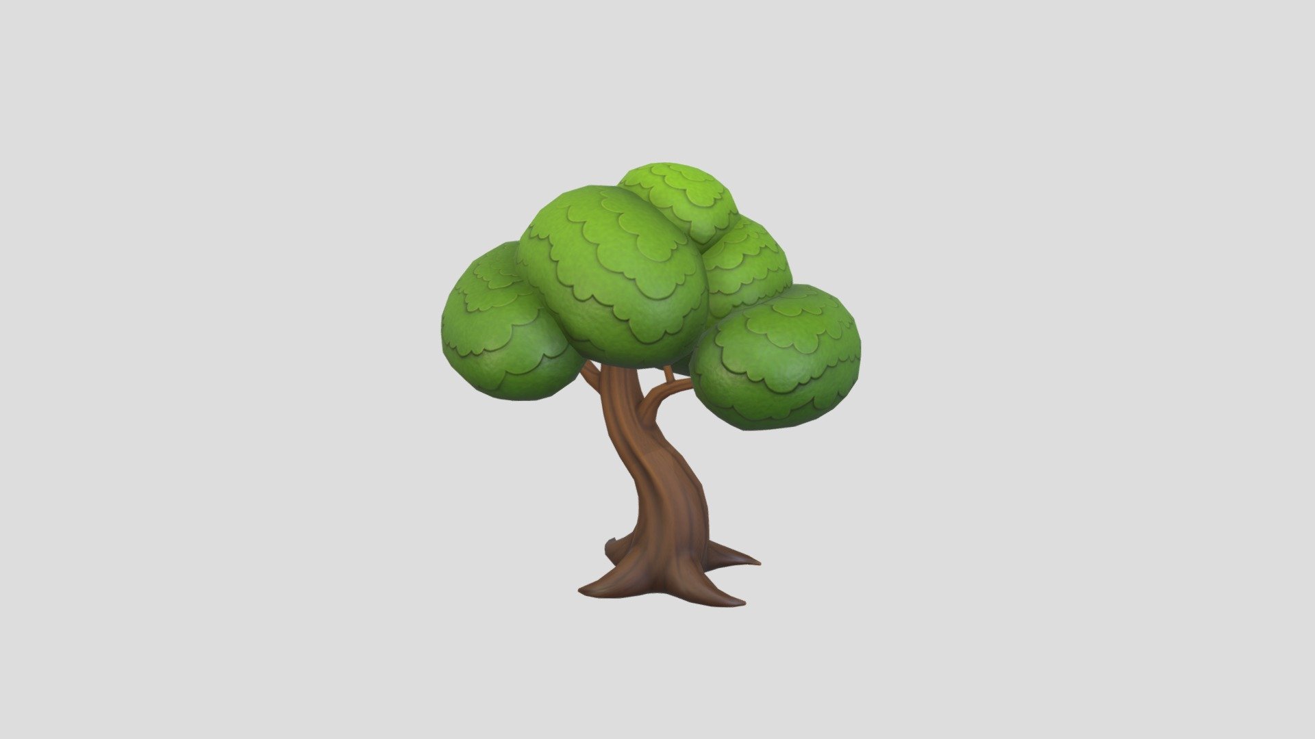 Cartoon Tree 001 Buy Royalty Free 3D model by bariacg [694d04a
