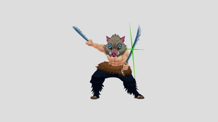 Inosuke 3D models - Sketchfab