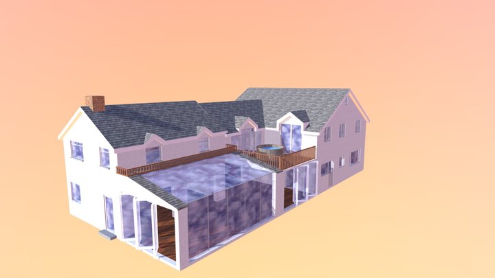 House extension 3D Model