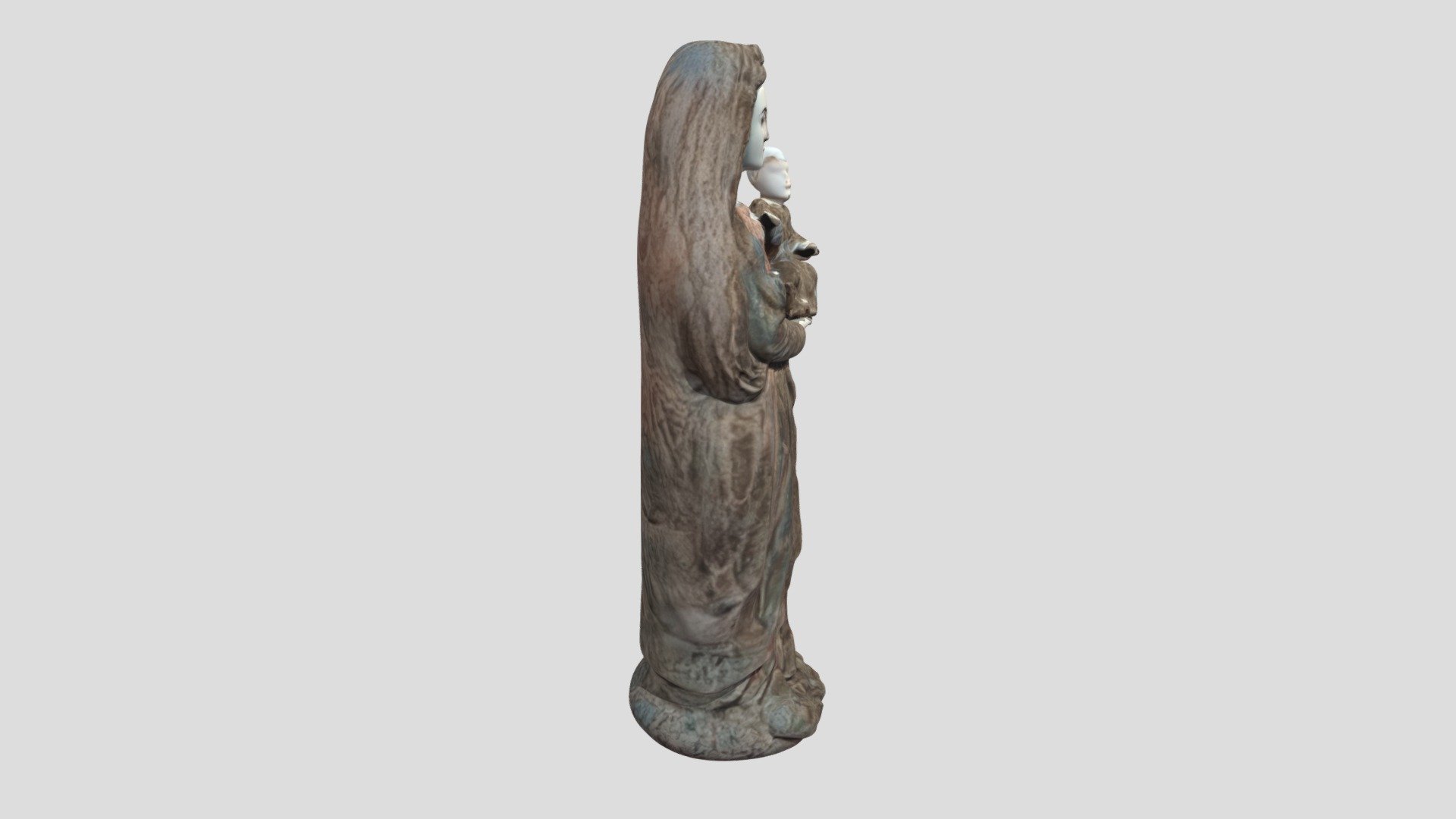 Our Lady of the Rosary - 3D model by Ralpuke [6952c2e] - Sketchfab