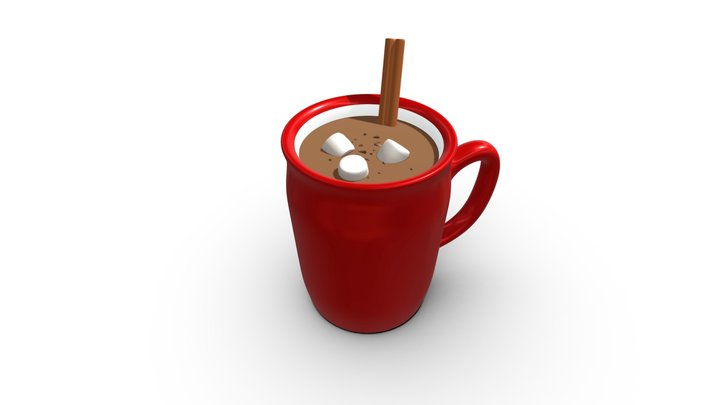 Hot chocolate 3D Model