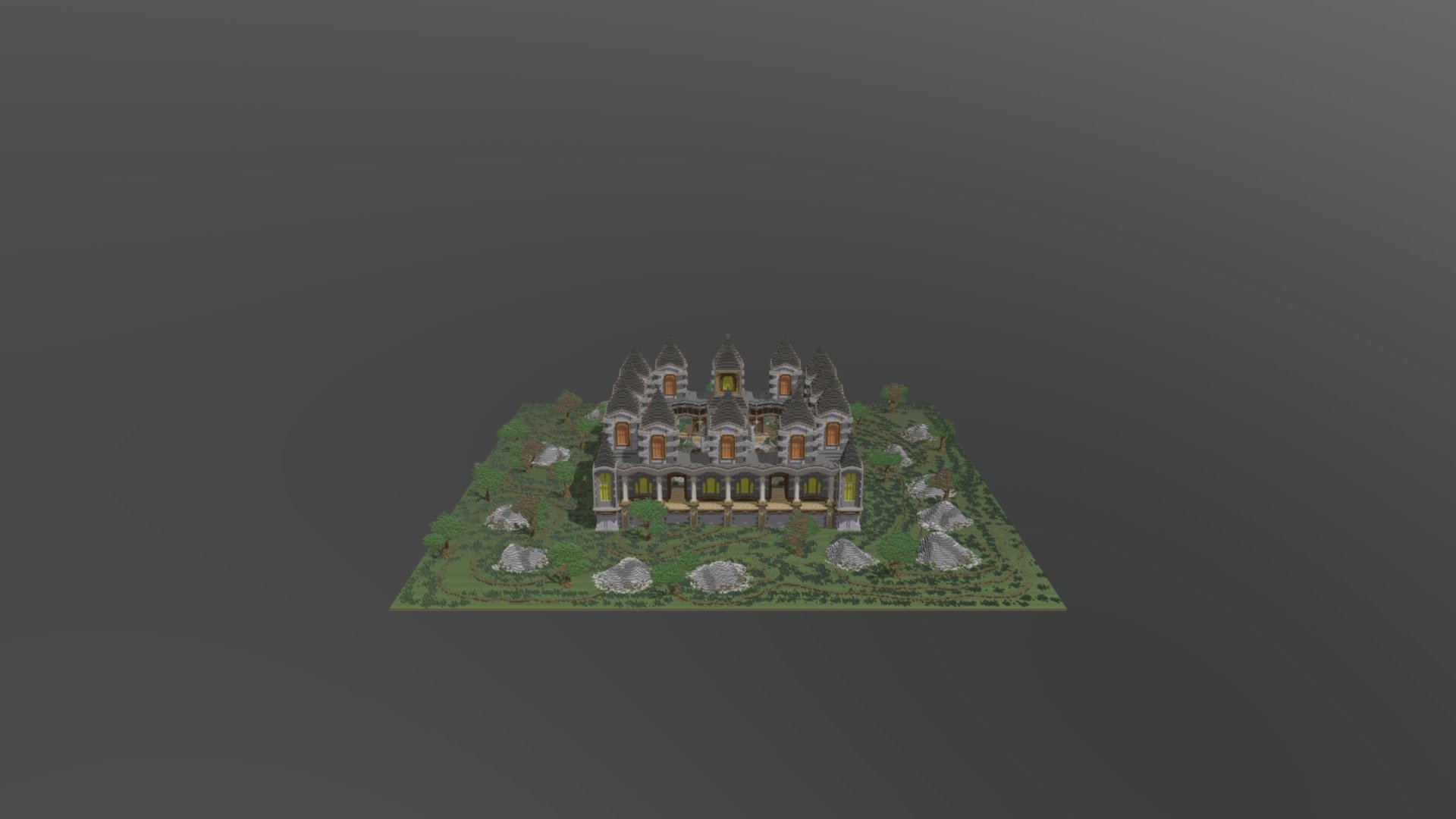 Orange Factions Spawn - 3D model by PixelMine [69567a4] - Sketchfab