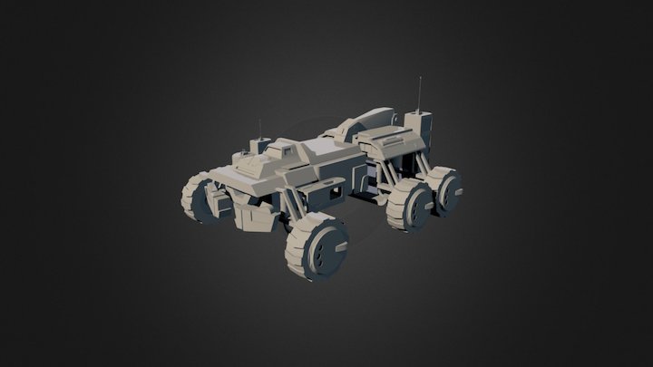 WarVehicle 3D Model