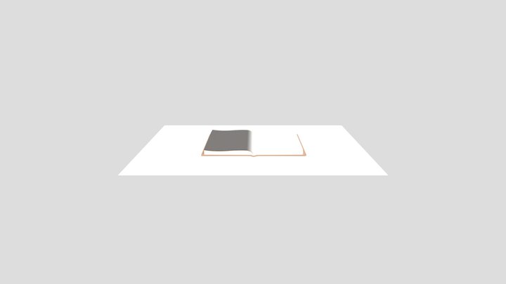 Book Model 3D Model