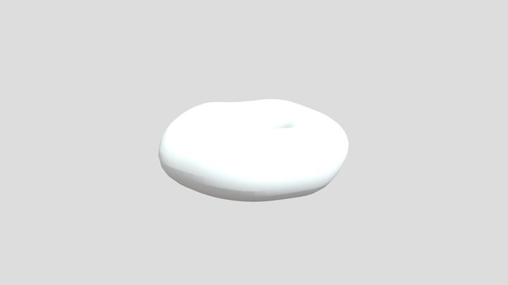 Lumpy Doughnut 3D Model