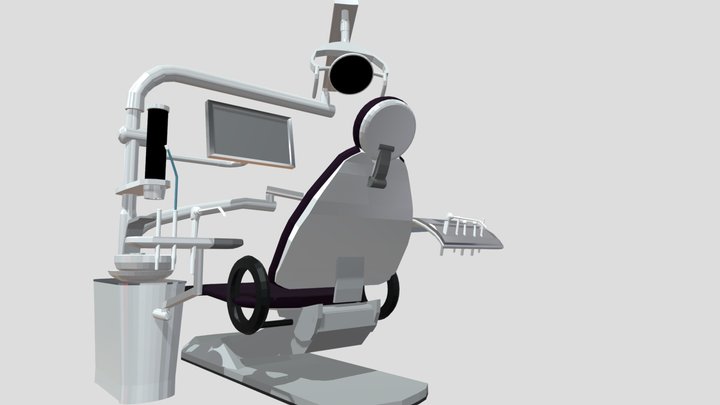Dental Chair Ostem 3D Model