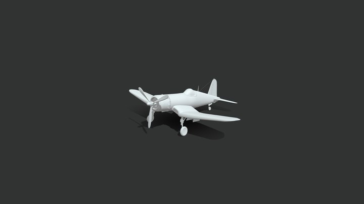 Samolet 3D Model