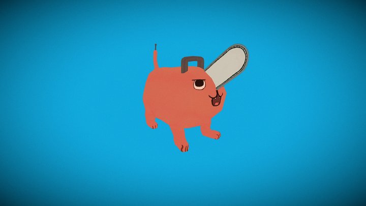 Pochita - Chainsaw man – Modèle 3D gratuit STL