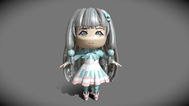 Chibi 3D Model