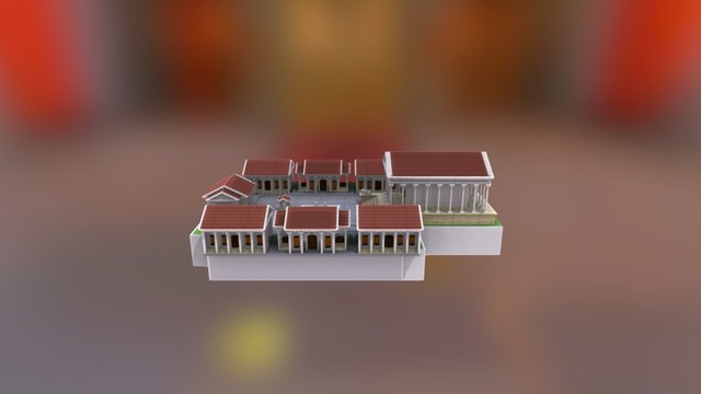 Greek Mine - Mooks 3D Model