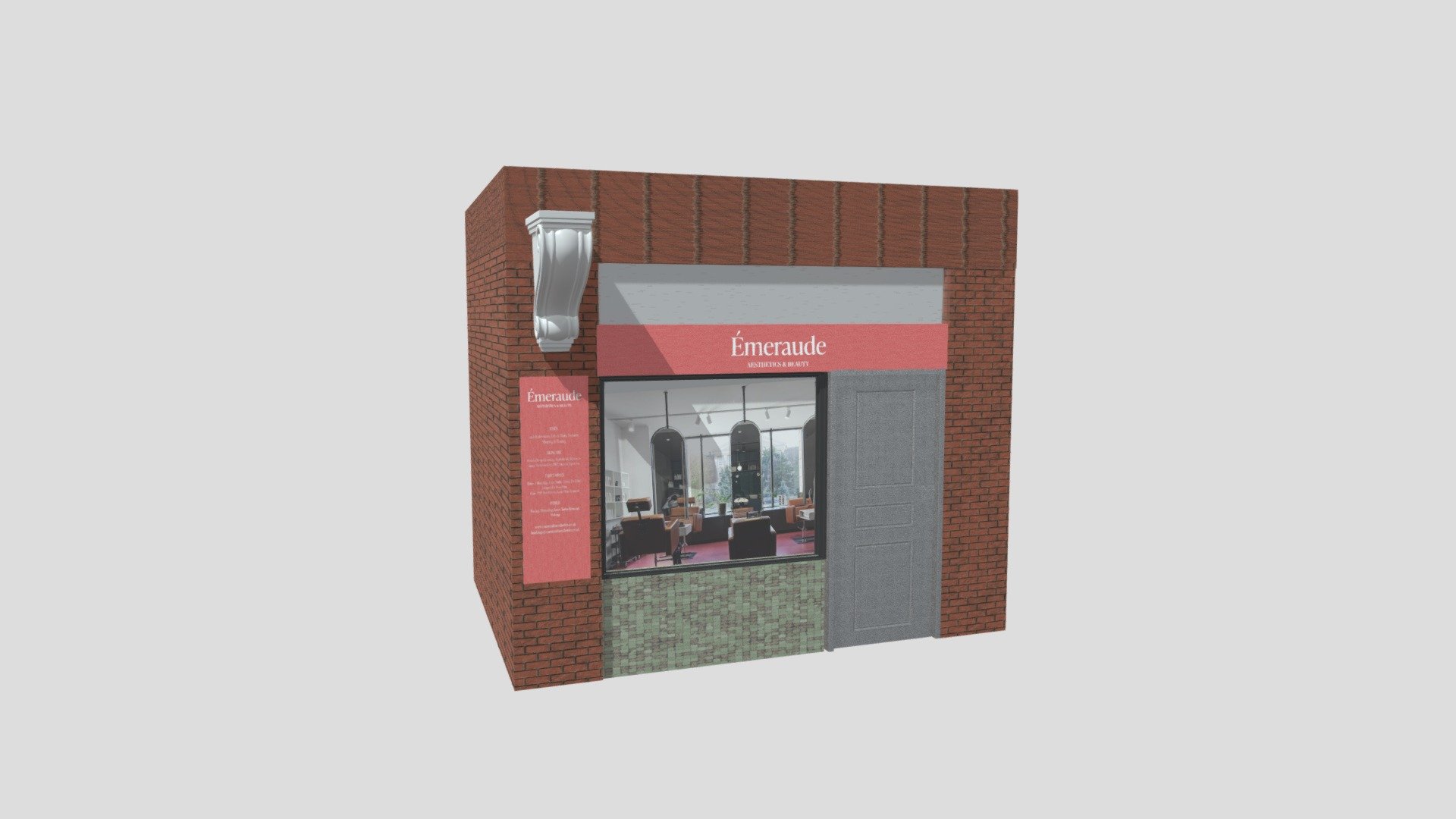 EMERAUDE-AESTHETICS-STOREFRONT - 3D model by cre8tivedigitalagency ...