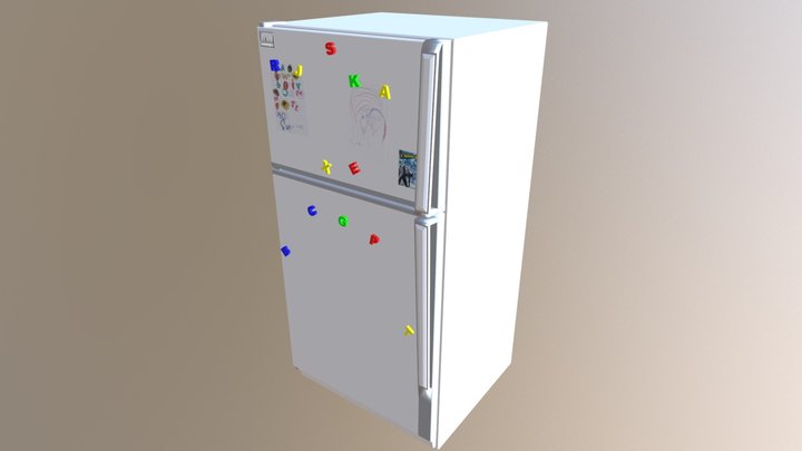 Fridge 3D Model