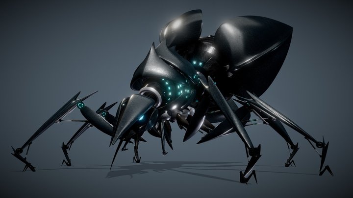 Plasma Bug 3D Model
