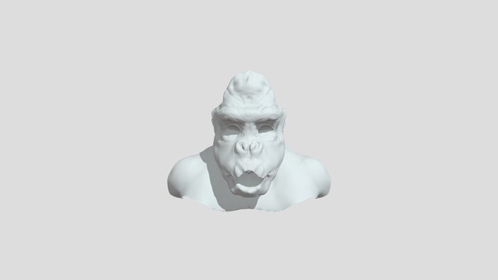 Gorilla 3D Model