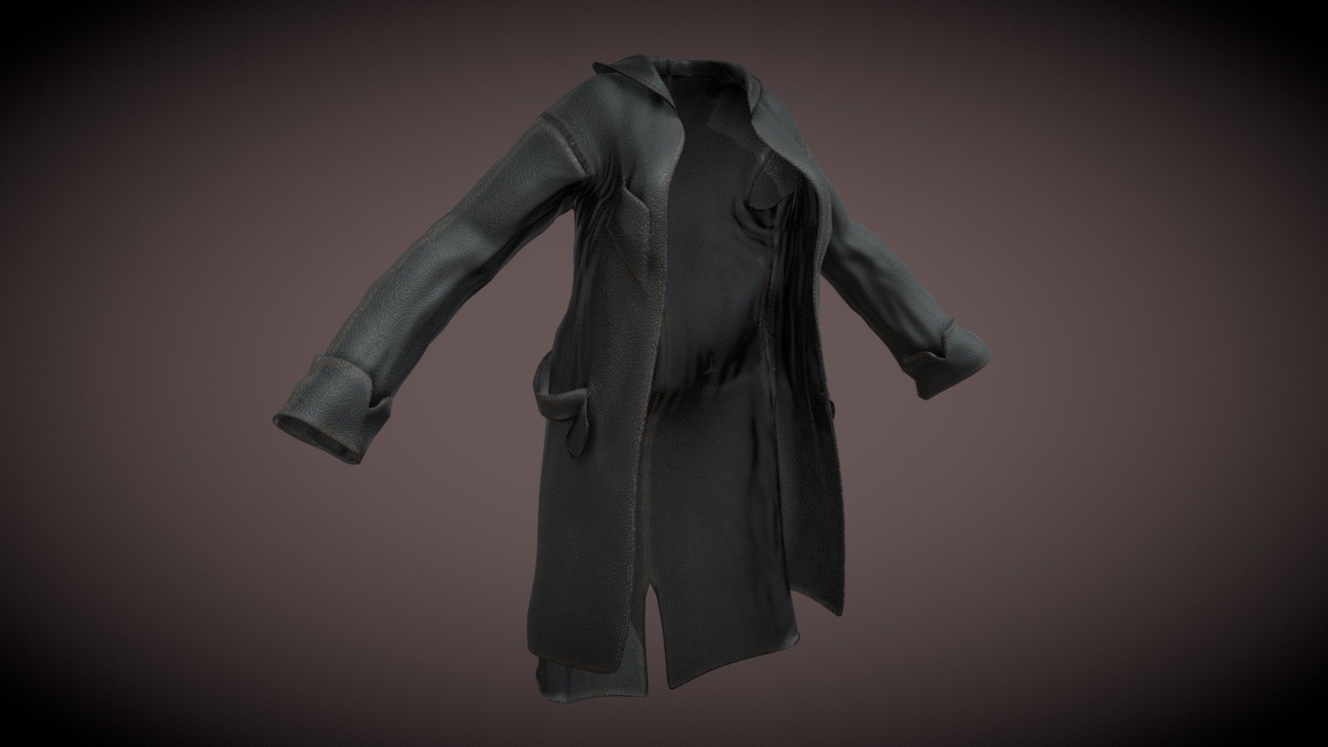 Leather Duster - Buy Royalty Free 3D model by wolfgar74 [69626f1 ...