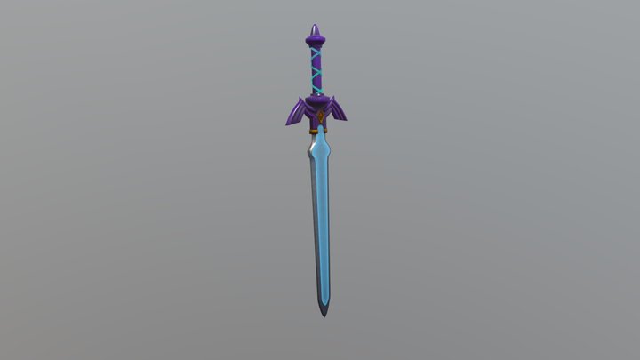 The Master Sword 3D Model