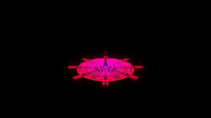 Komogon Obelisk (Aliens From Andromeda) 3D Model