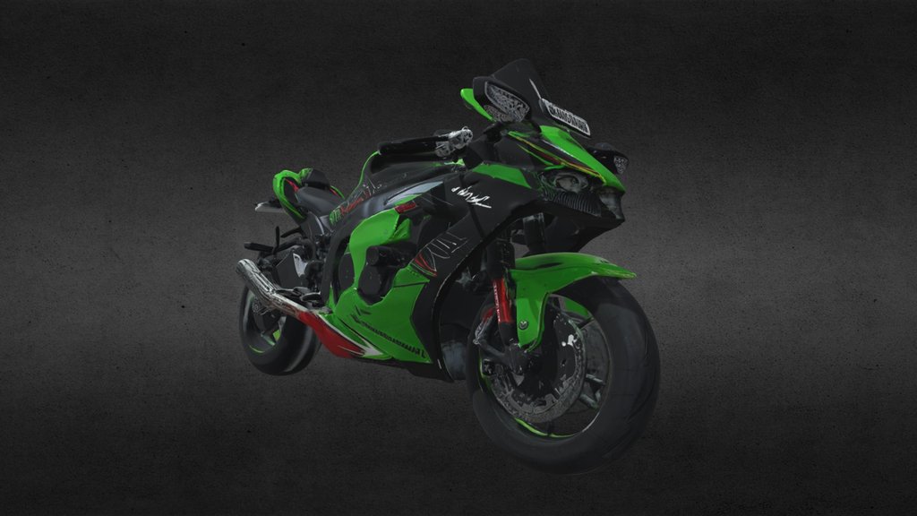 KAWASAKI ZX10R 3d MODEL