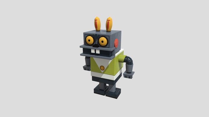 Robot toy 3D Model