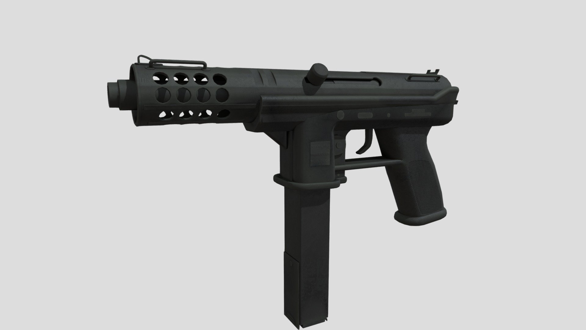 TEC9 - 3D model by Nika (@nikabakuradze) [6963fc5] - Sketchfab