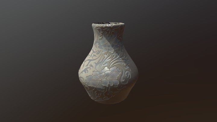Flower vase 3D Model