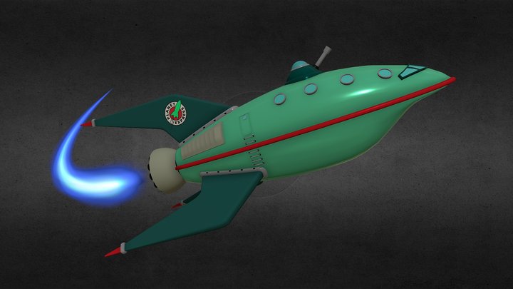 Planet Express ship 3D Model