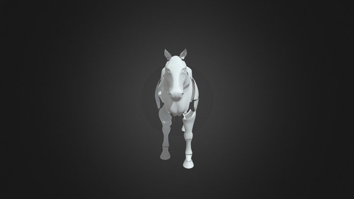 Horse Animations 3D Model