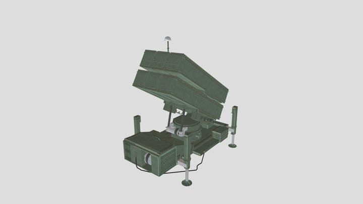 Nasams Air Defences 3D Model