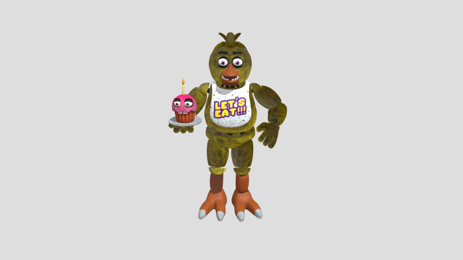 Withered Chica FNaF UCN voice line in 2023