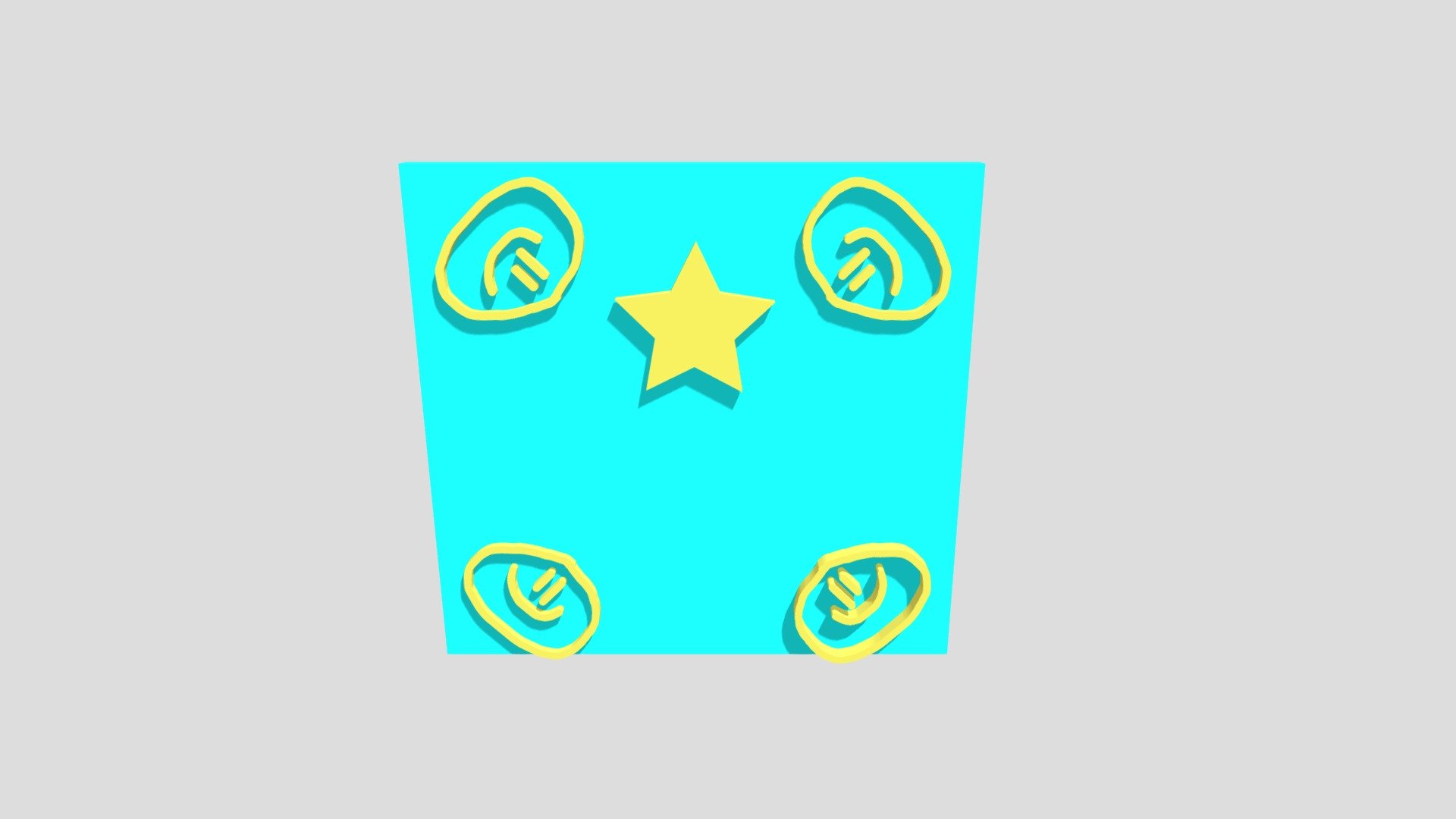 Peranakan Tile Coaster Design Zip