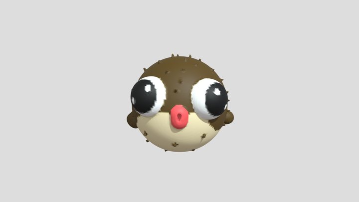 Pufferfish 3D Model