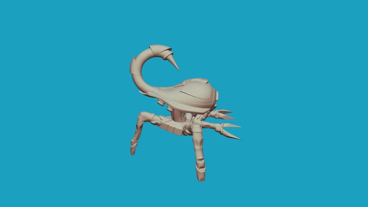 Scorpion Drone 3D Model
