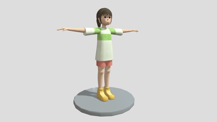Chihiro 3D Model