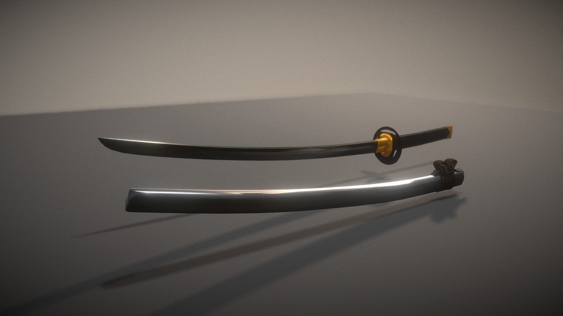 Katana - Download Free 3D Model By Creator (@leimoses3) [69692be ...