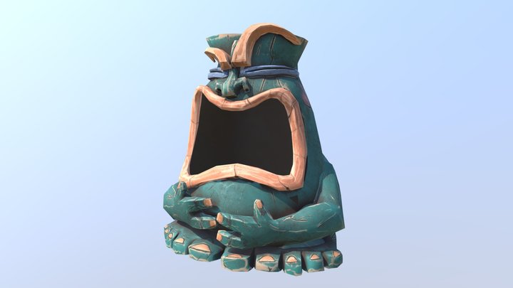 TikiMan 3D Model