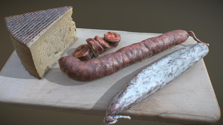 Cold Cuts 3D Model