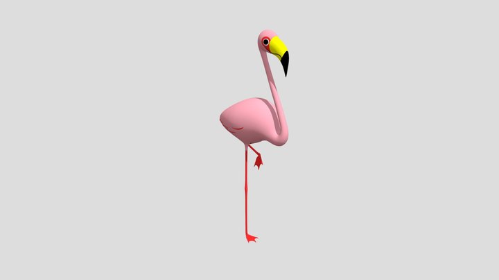 Flamingo 3D Model