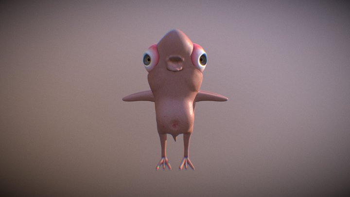 fish man 3D Model