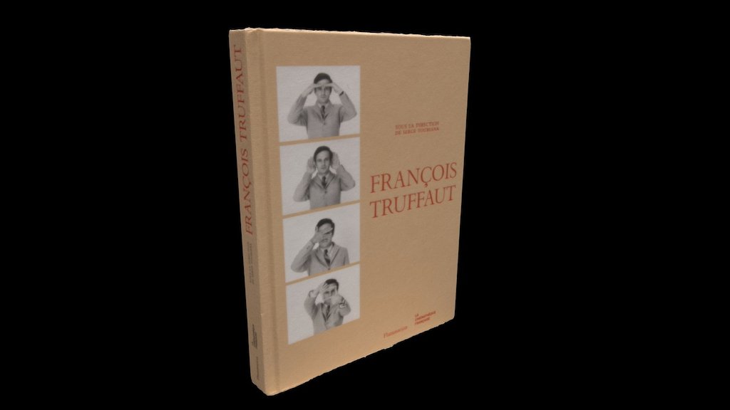 François Truffaut for #3DScanBooks challenge