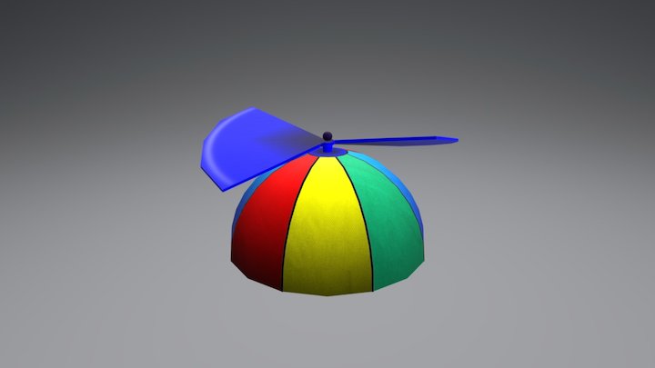 Propeller Hat 3D Model