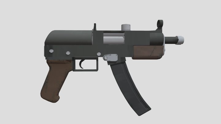 Poopmadness: Nested Gun (Includes MDL,VTF) 3D Model