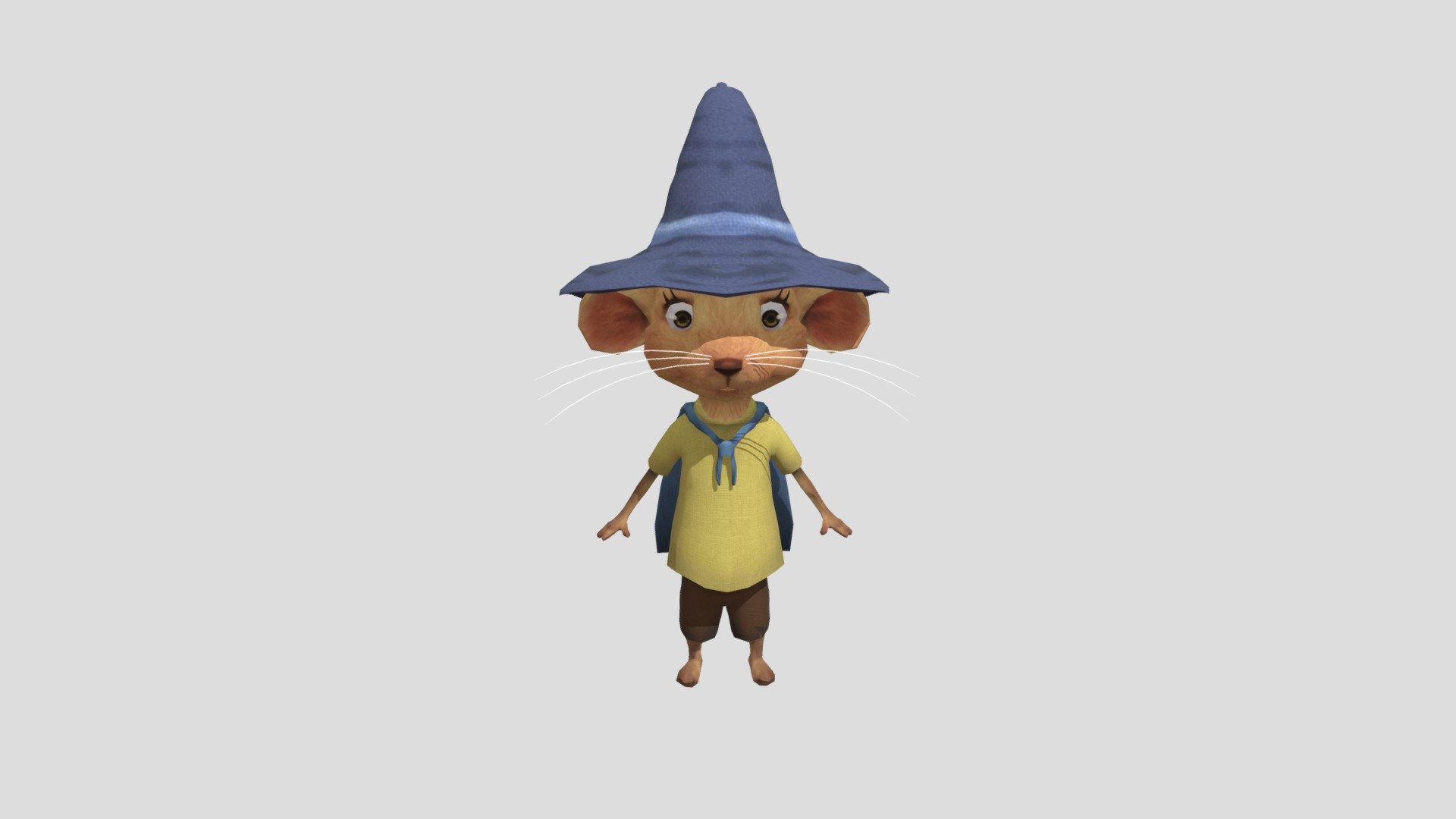Hazel Jumping Down — Sketchfab embed 3D viewer