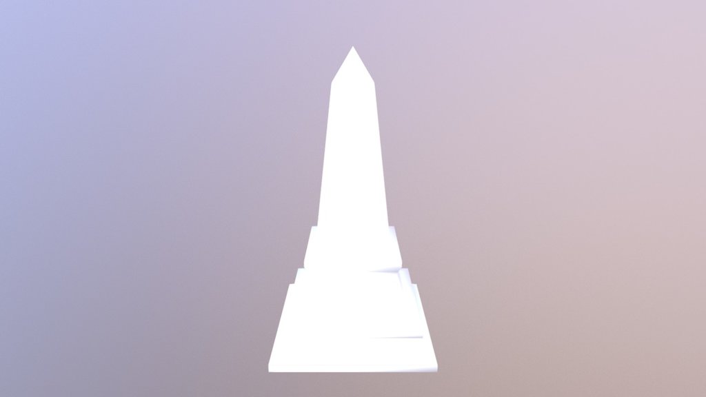 Obelisk - 3D Model By Ceeds [6972805] - Sketchfab